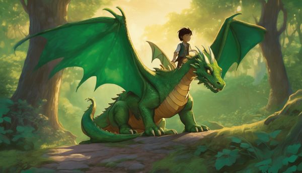 Eliott le dragon : une aventure fantastique entre magie et amitié